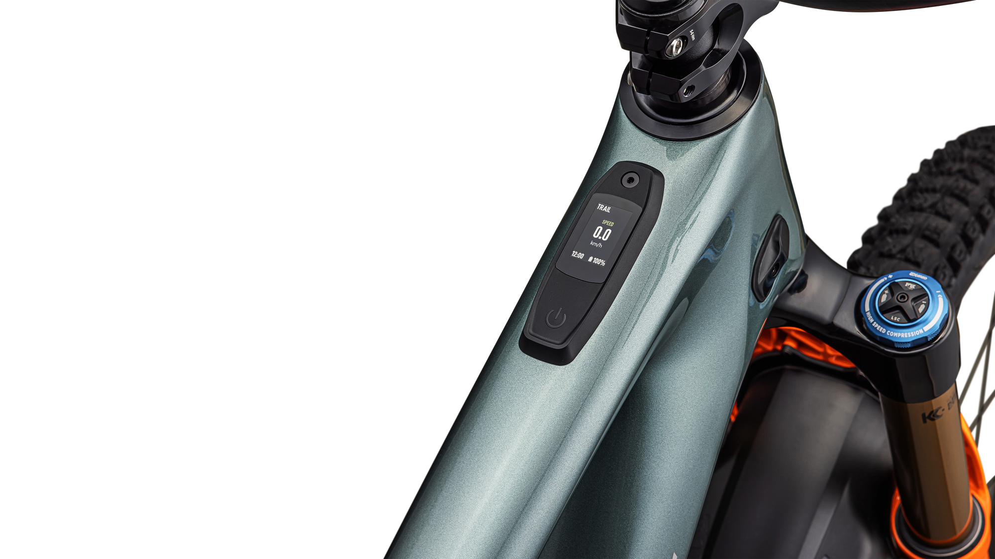 Specialized S-Works Turbo Levo SL 2 LTD - FOX DHX Live Valve Neo - Gloss Fjord Metallic / Dolomite Metallic