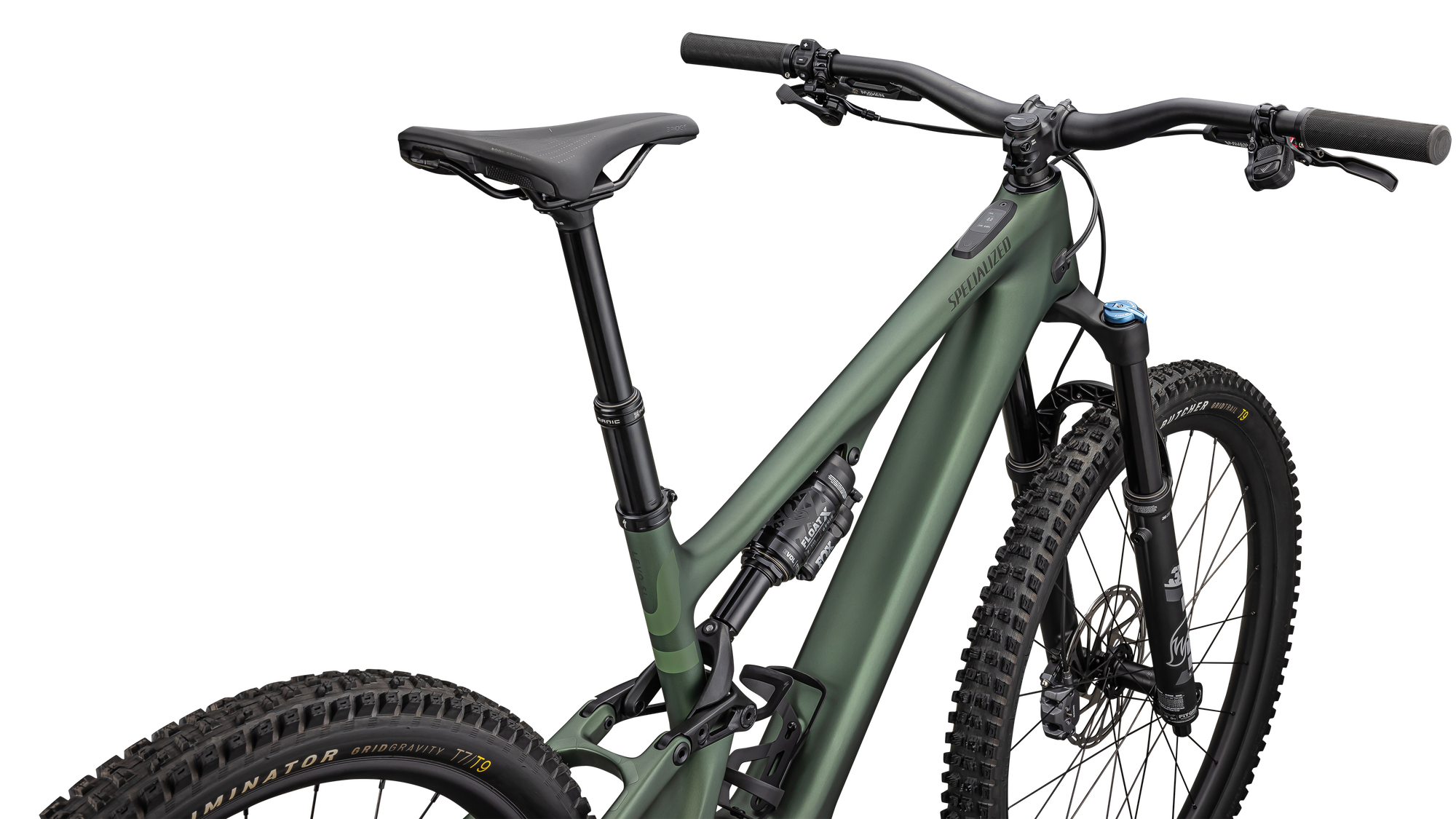 Specialized Turbo Levo SL 2 Comp - Cypress Metallic / Cypress / Dark Moss Green