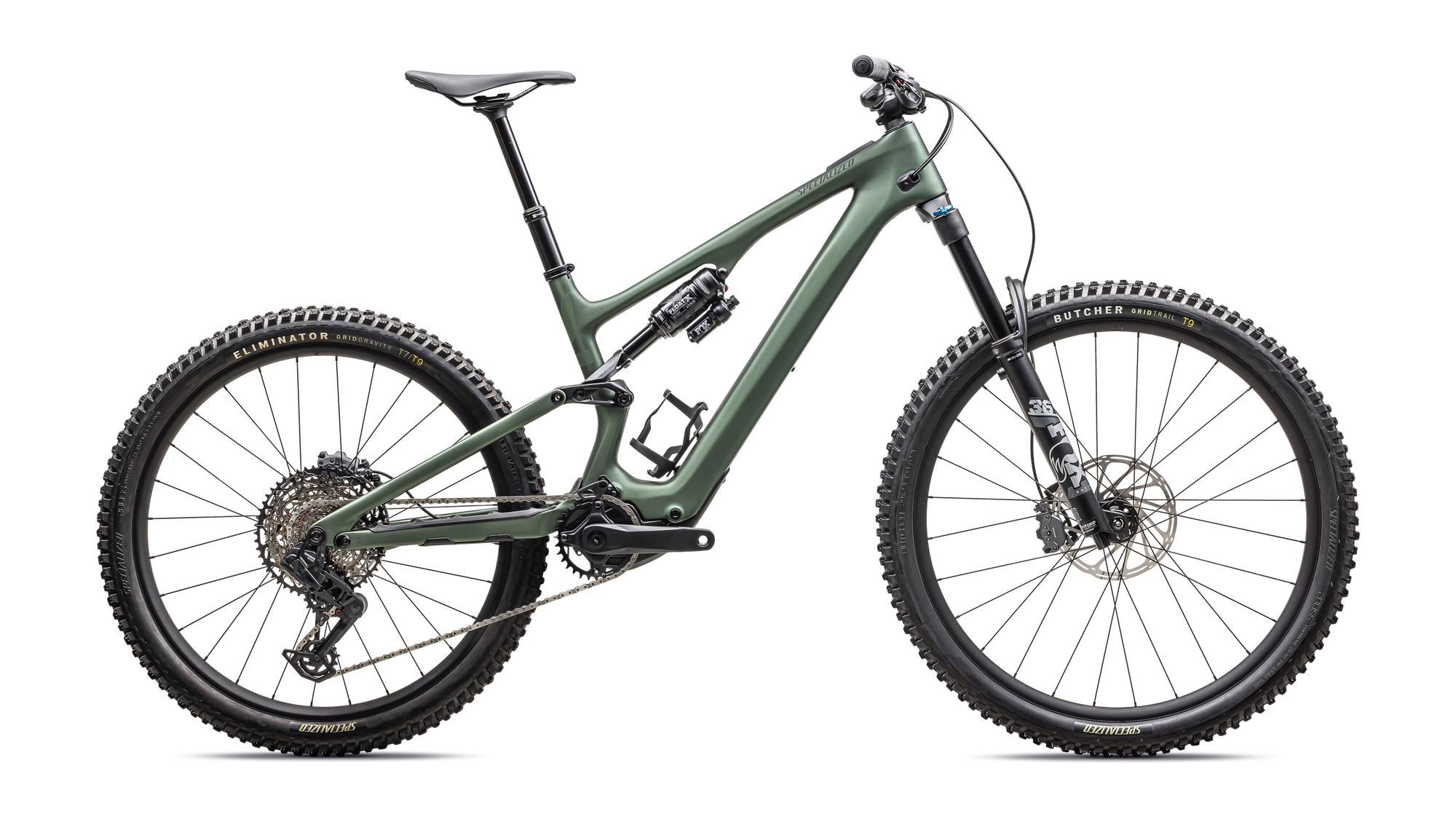 Specialized Turbo Levo SL 2 Comp - Cypress Metallic / Cypress / Dark Moss Green