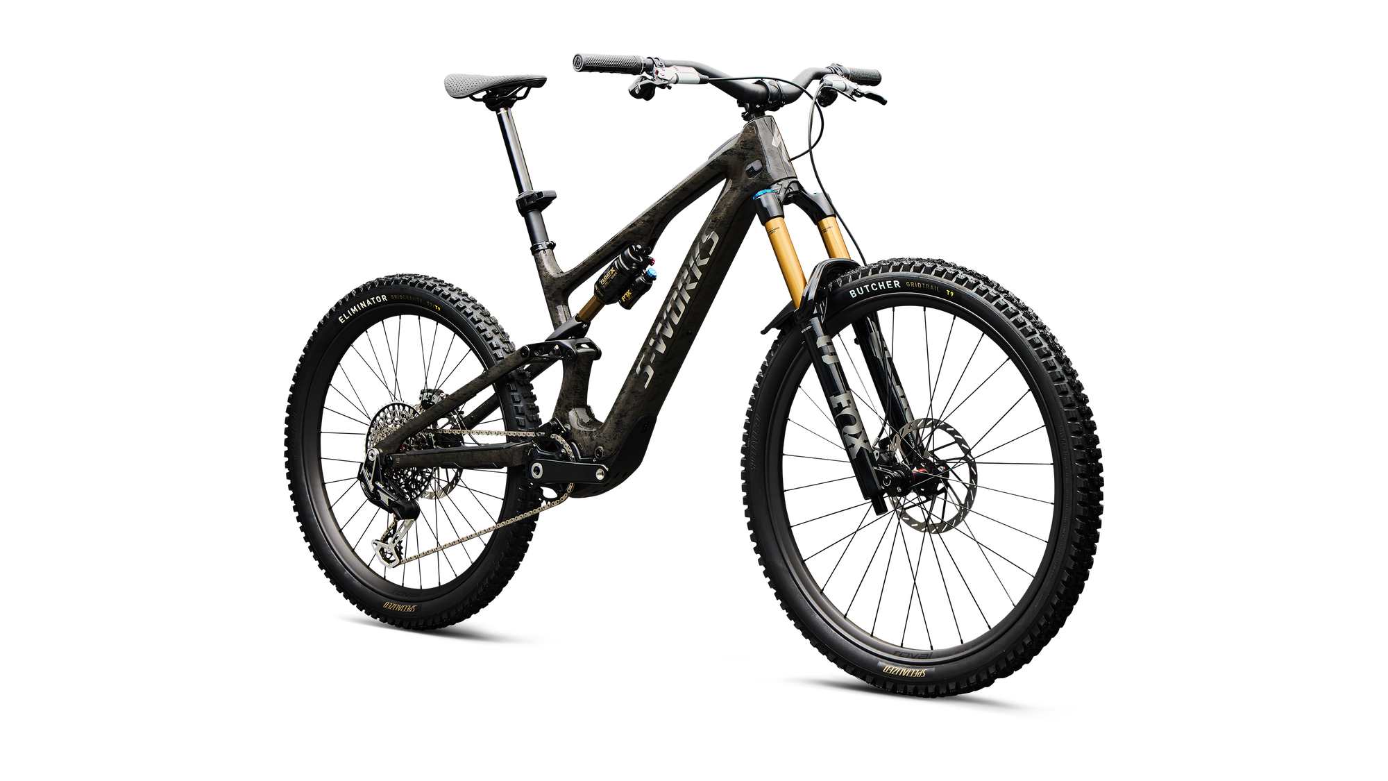 Specialized S-Works Turbo Levo SL 2 - Charcoal Tint / Impasto / Chrome
