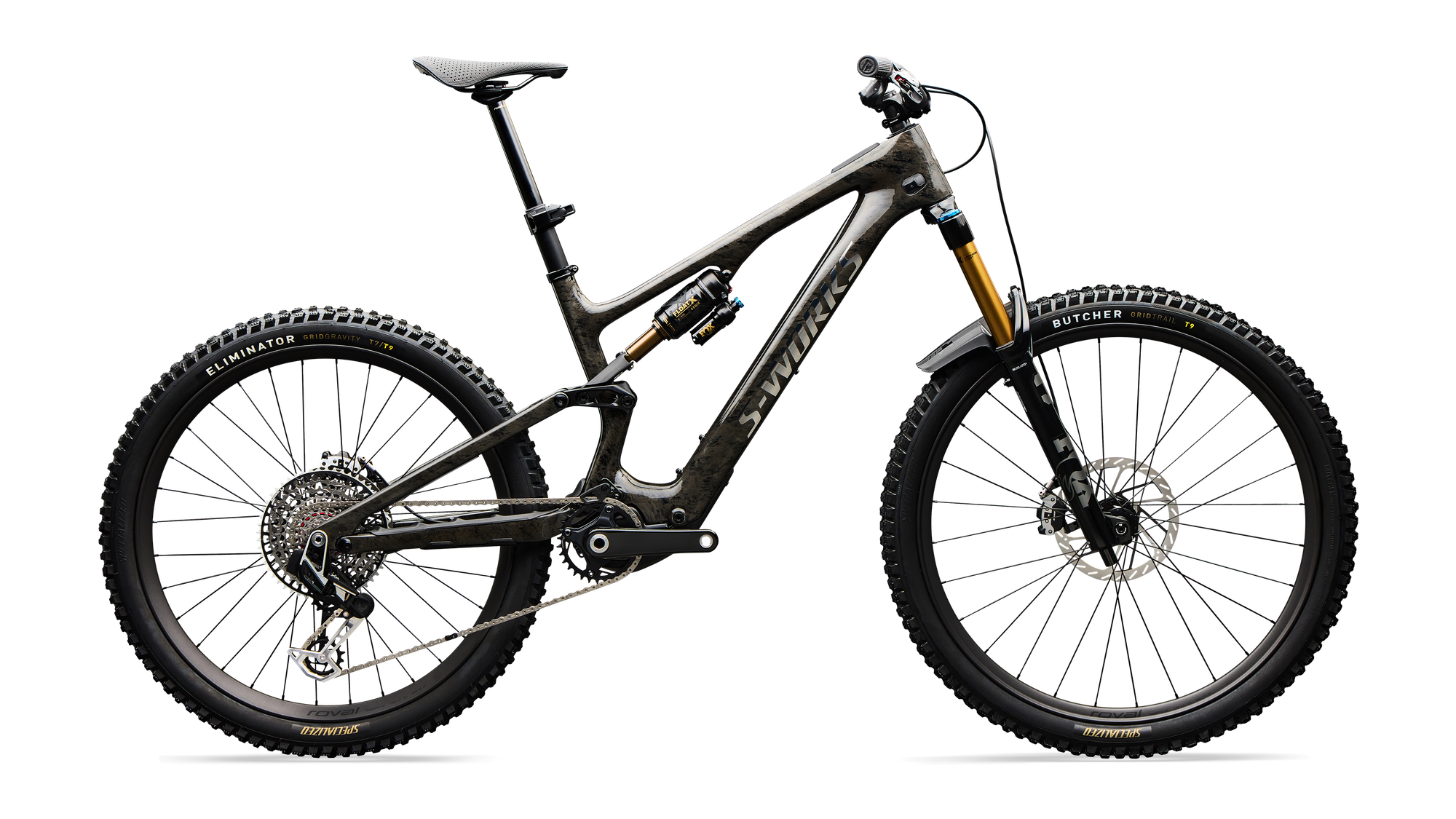 Specialized S-Works Turbo Levo SL 2 - Charcoal Tint / Impasto / Chrome