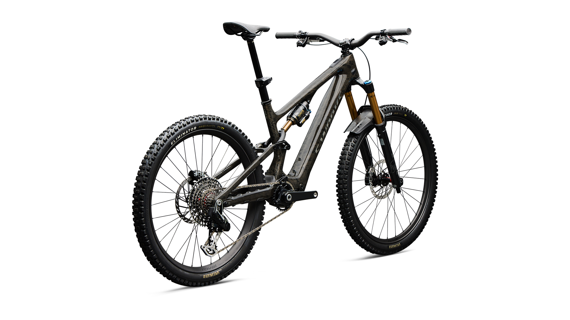 Specialized S-Works Turbo Levo SL 2 - Charcoal Tint / Impasto / Chrome