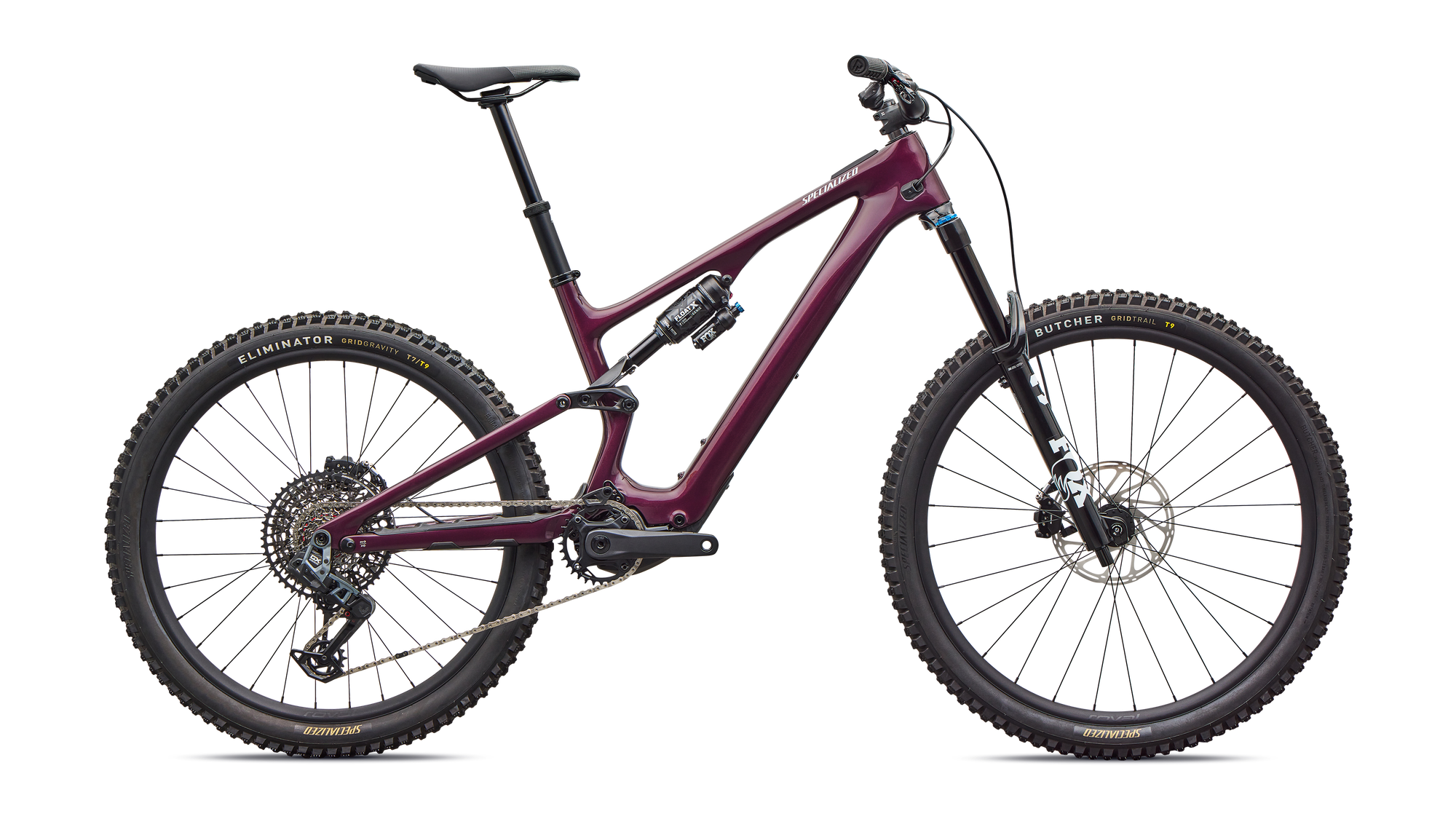 Specialized Turbo Levo SL 2 Expert - Bordeaux / White