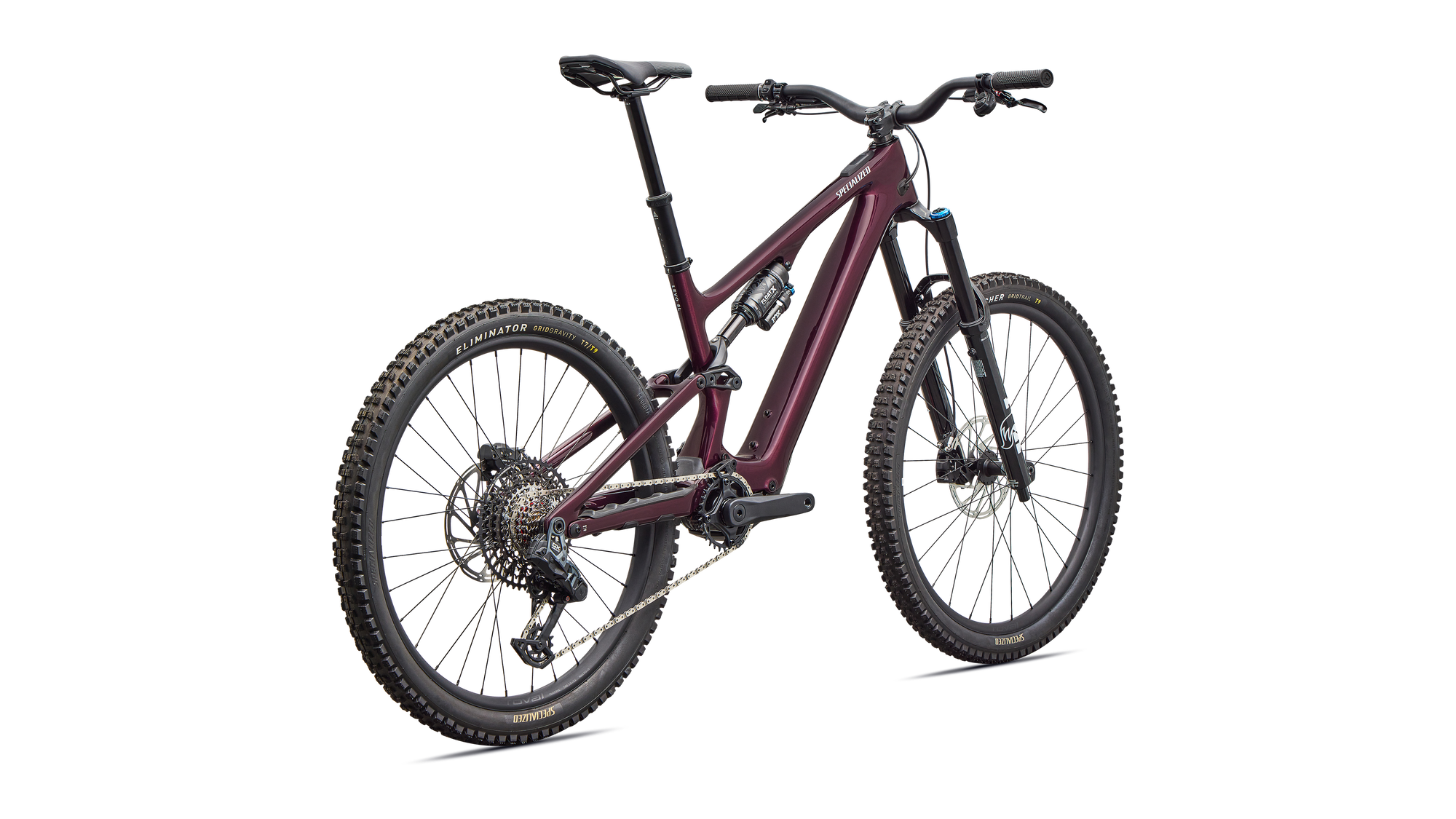 Specialized Turbo Levo SL 2 Expert - Bordeaux / White