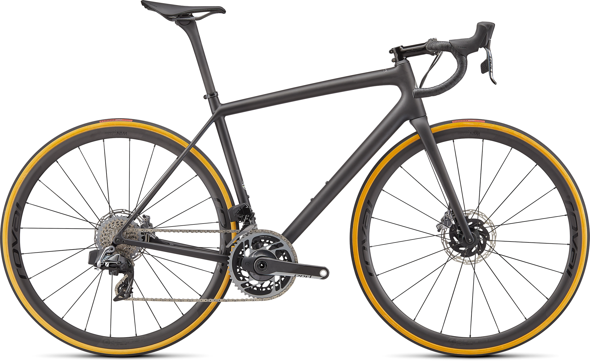 Specialized S-Works Aethos - SRAM Red eTap AXS - Carbon / Chameleon Eyris Color Run / Chrome Foil