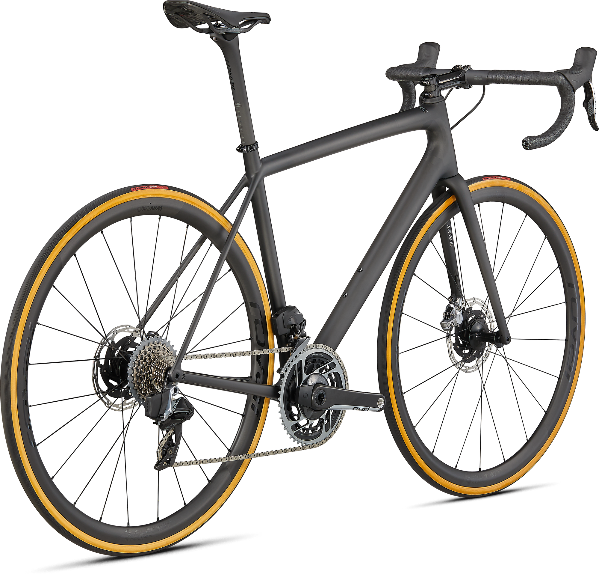 Specialized S-Works Aethos - SRAM Red eTap AXS - Carbon / Chameleon Eyris Color Run / Chrome Foil