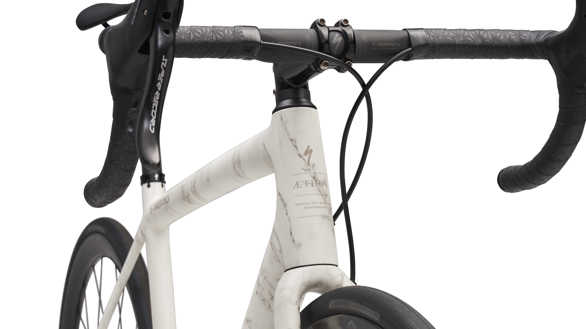 Specialized S-Works Aethos LTD - Campagnolo Super Record - Satin Birch / Black Pearl