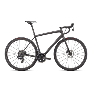 Specialized Aethos Pro - SRAM Force eTap AXS - Carbon / Flake Silver / Gloss Black Fork Fade