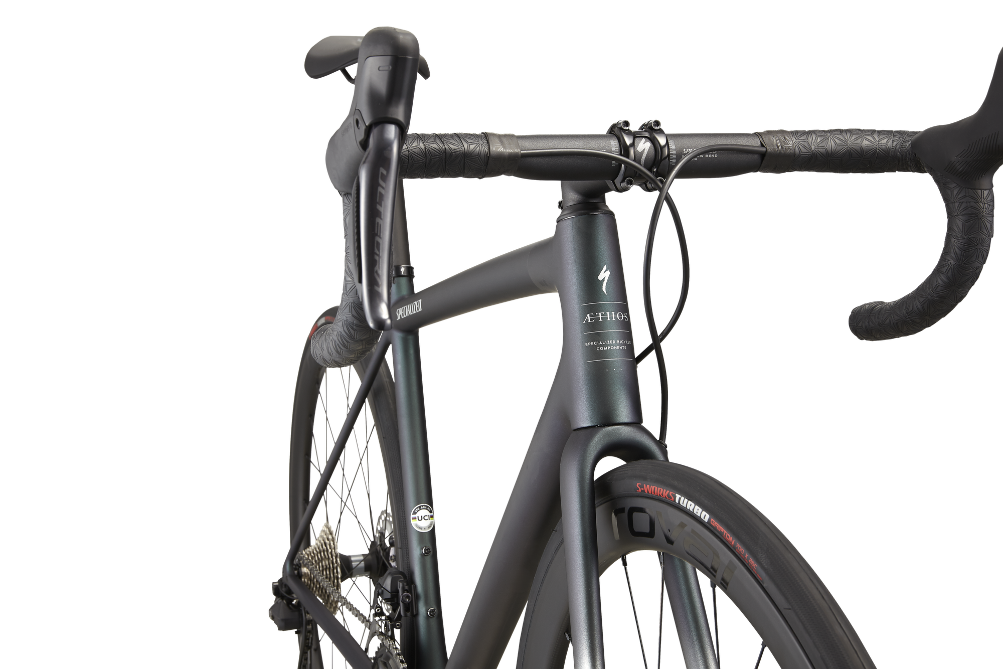 Specialized Aethos Expert - Shimano Ultegra Di2 - Chameleon Oil Tint / Flake Silver
