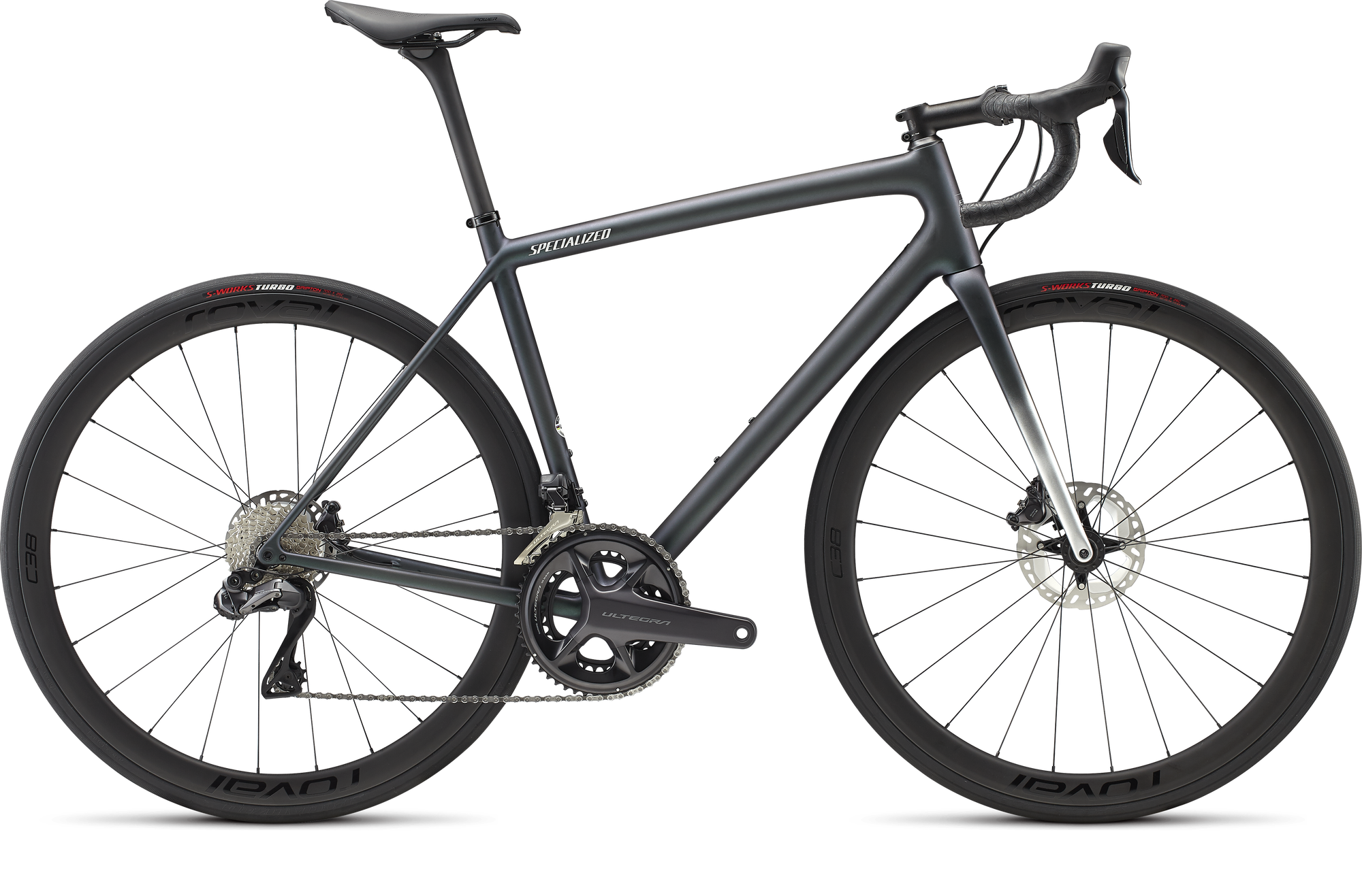 Specialized Aethos Expert - Shimano Ultegra Di2 - Chameleon Oil Tint / Flake Silver