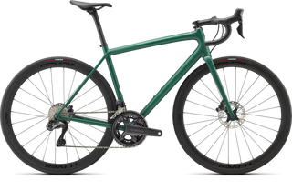 Specialized Aethos Expert - Shimano Ultegra Di2 - Pine Green / White