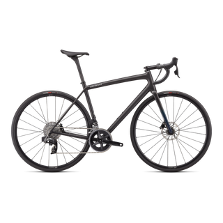 Specialized Aethos Comp - SRAM Rival eTAP AXS - Satin Carbon/Teal Tint Fade/Flake Silver