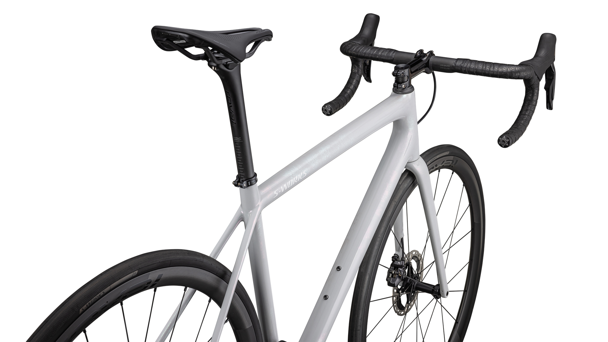 Specialized S-Works Aethos - Shimano Dura-Ace Di2 - Gloss Birch/Abalone-Lapis Organic Color Run/Dune