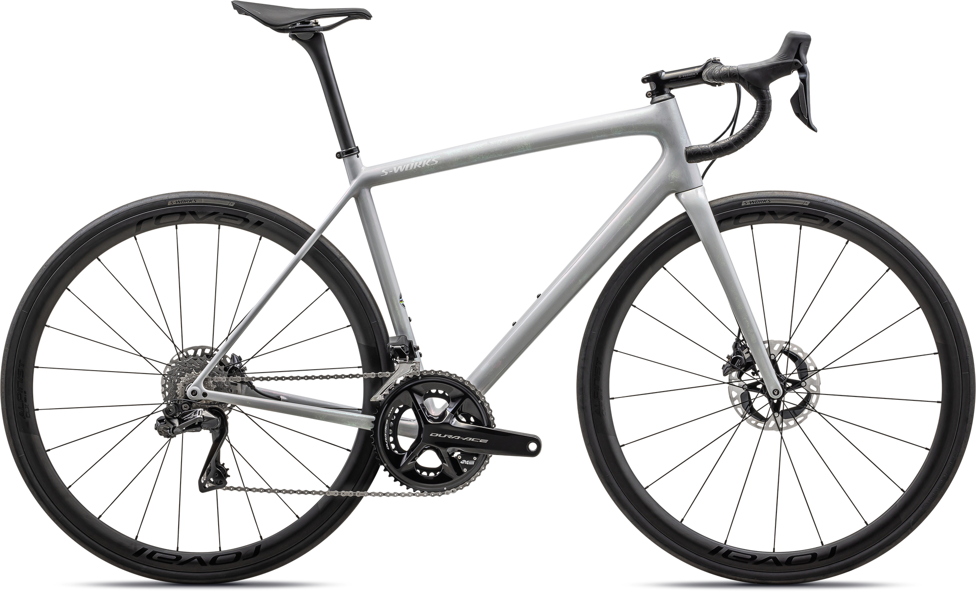 Specialized S-Works Aethos - Shimano Dura-Ace Di2 - Gloss Birch/Abalone-Lapis Organic Color Run/Dune