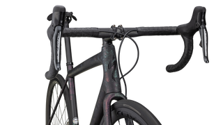 Specialized S-Works Aethos - Shimano Dura-Ace Di2 - Gloss Obsidian/Lapis + Abalone Organic Color Run/Obsidian