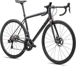 Specialized S-Works Aethos - Shimano Dura-Ace Di2 - Gloss Obsidian/Lapis + Abalone Organic Color Run/Obsidian