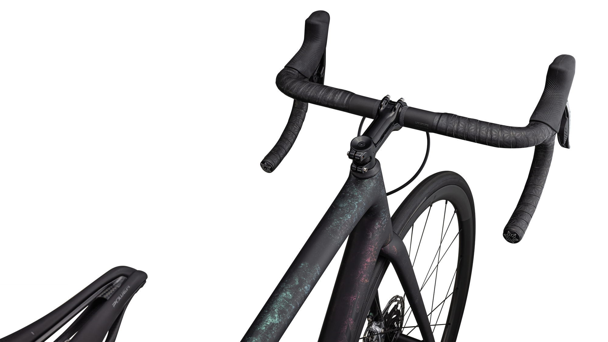 Specialized S-Works Aethos - SRAM RED eTAP AXS - Gloss Obsidian/Lapis + Abalone Organic Color Run/Obsidian