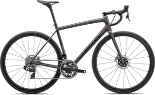 Specialized S-Works Aethos - SRAM RED eTAP AXS - Gloss Obsidian/Lapis + Abalone Organic Color Run/Obsidian