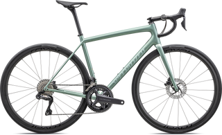 Specialized Aethos Pro - Shimano Ultegra Di2 - Satin Metallic White Sage/White Sage