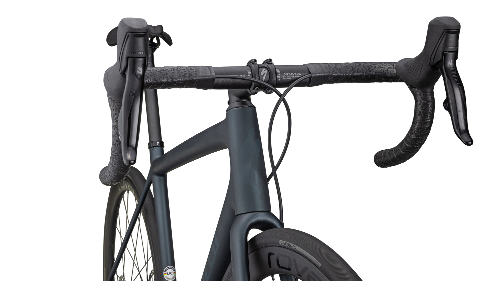 Specialized Aethos Expert - SRAM Rival eTAP AXS - Satin Metallic Deep Lake/Deep Lake
