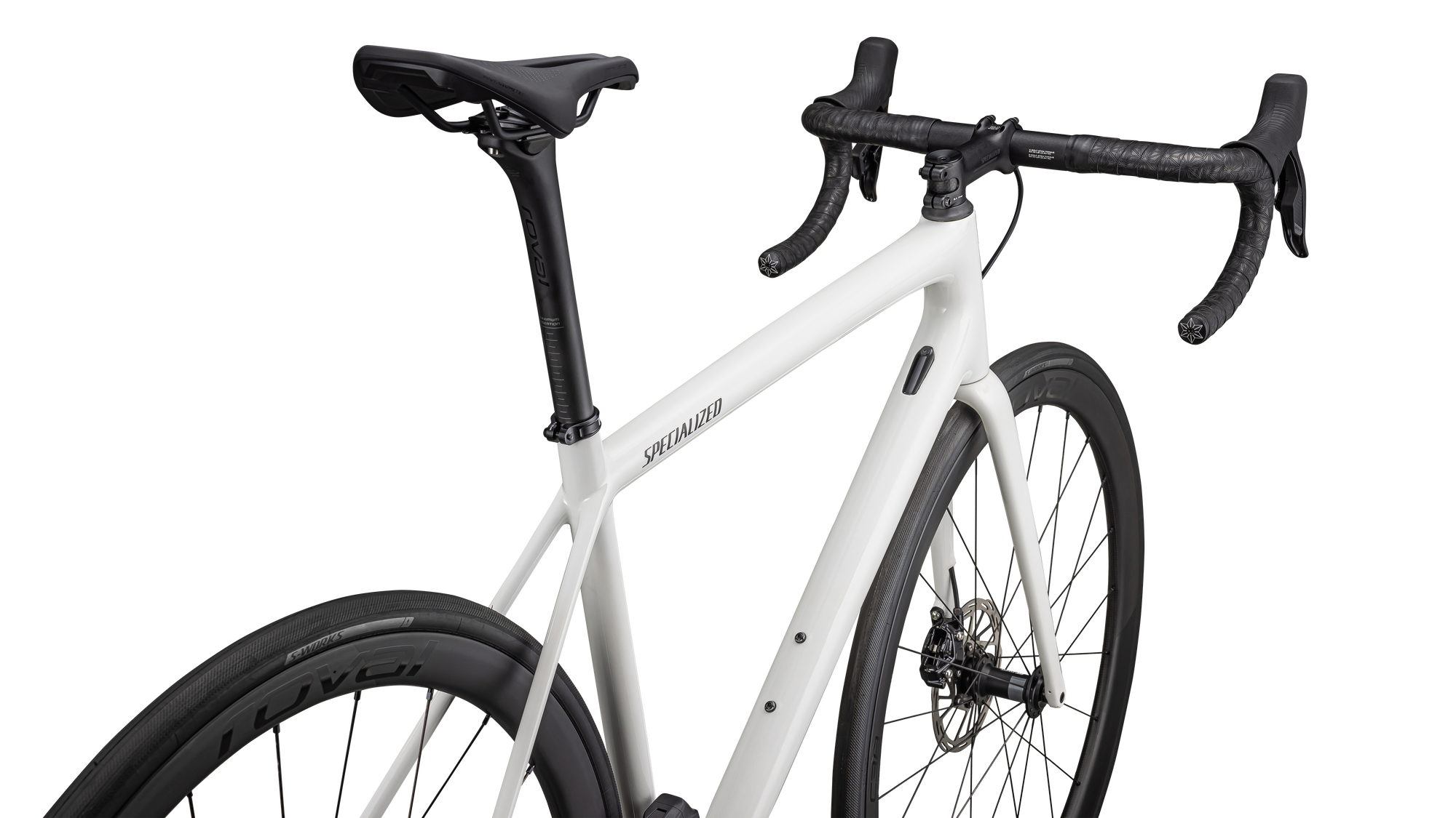 Specialized Aethos Expert - SRAM Rival eTAP AXS - Gloss Dune White/Metallic Obsidian