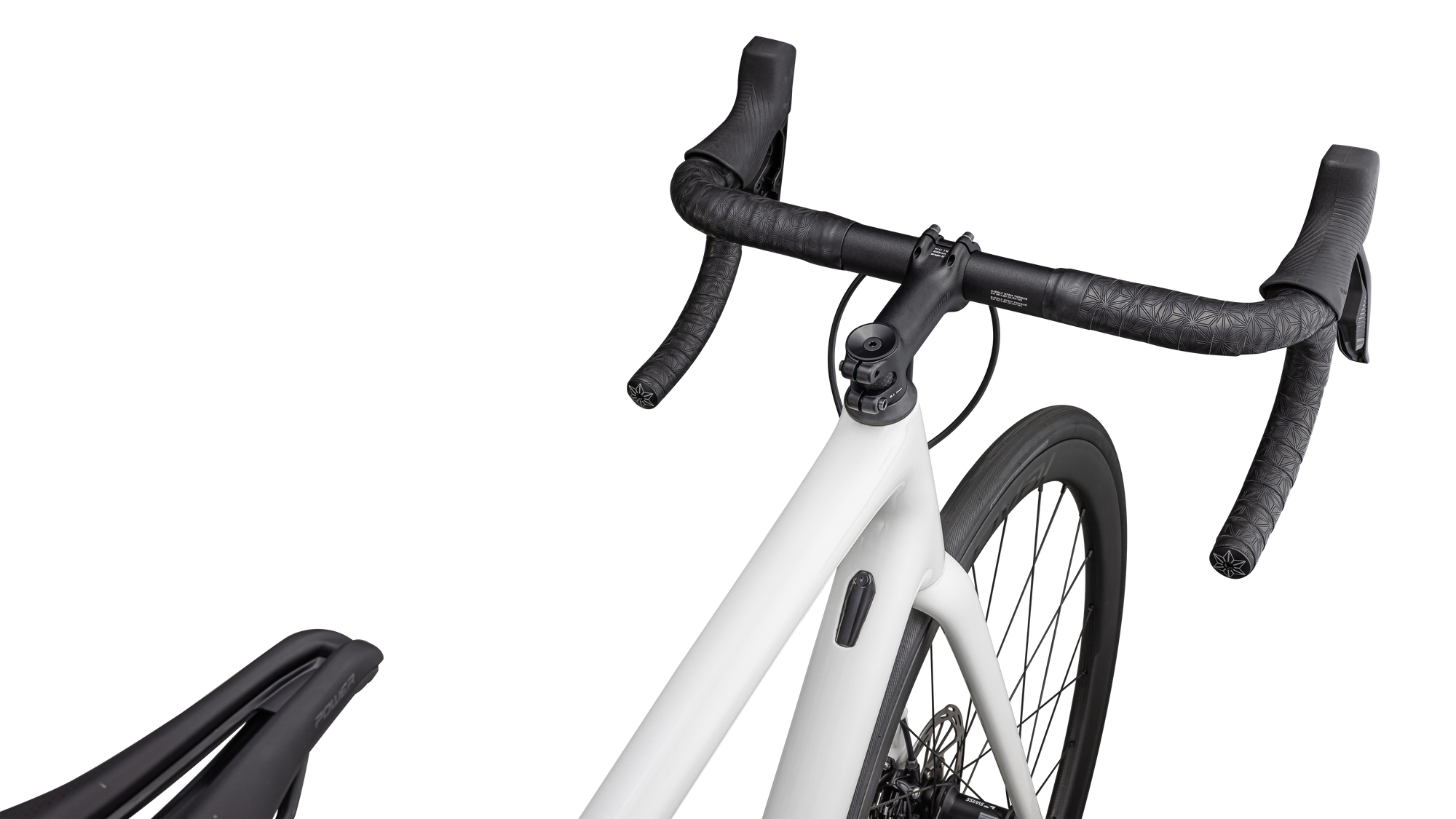 Specialized Aethos Expert - SRAM Rival eTAP AXS - Gloss Dune White/Metallic Obsidian