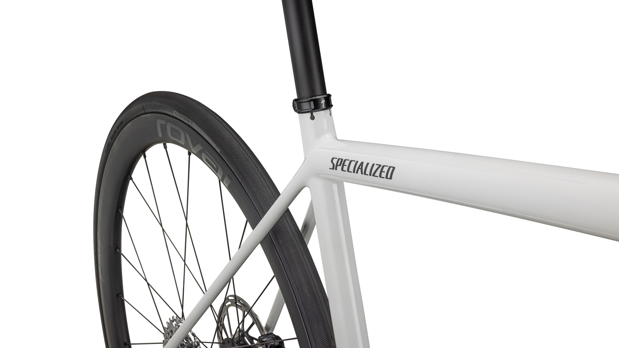 Specialized Aethos Expert - SRAM Rival eTAP AXS - Gloss Dune White/Metallic Obsidian