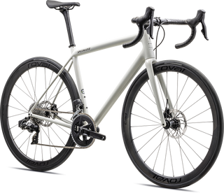 Specialized Aethos Expert - SRAM Rival eTAP AXS - Gloss Dune White/Metallic Obsidian