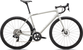Specialized Aethos Expert - SRAM Rival eTAP AXS - Gloss Dune White/Metallic Obsidian