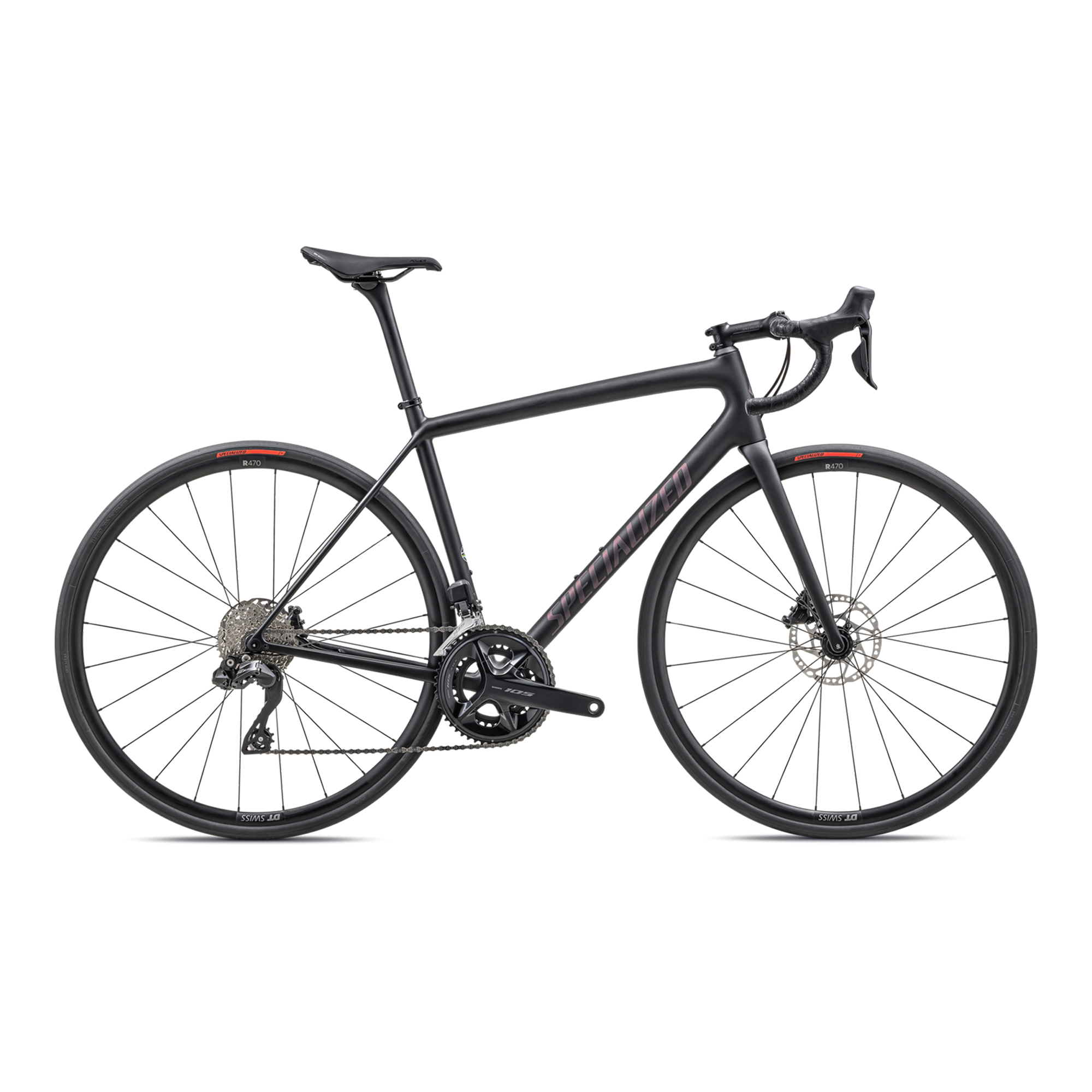 Specialized Aethos Comp - Shimano 105 Di2 - Satin Carbon/Abalone Over Carbon