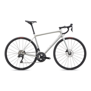 Specialized Aethos Comp - Shimano 105 Di2 - Gloss 100% Red Ghost Pearl Over Dune White/Dune White