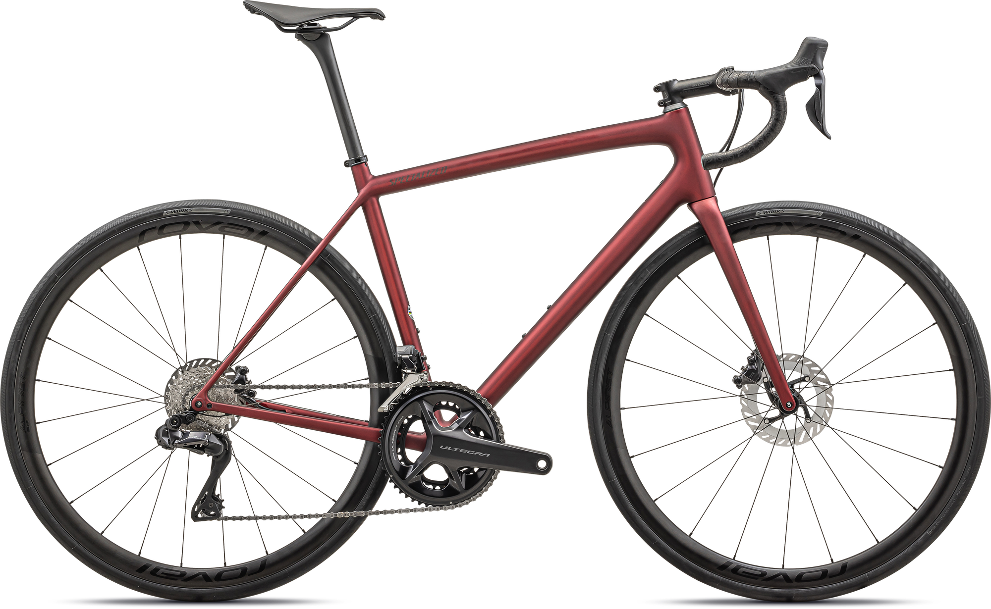 Specialized Aethos Pro - Shimano Ultegra Di2 - Satin Red Sky / Red Onyx
