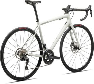 Specialized Aethos Comp - Shimano 105 Di2 - Gloss Dune White Metallic Spruce