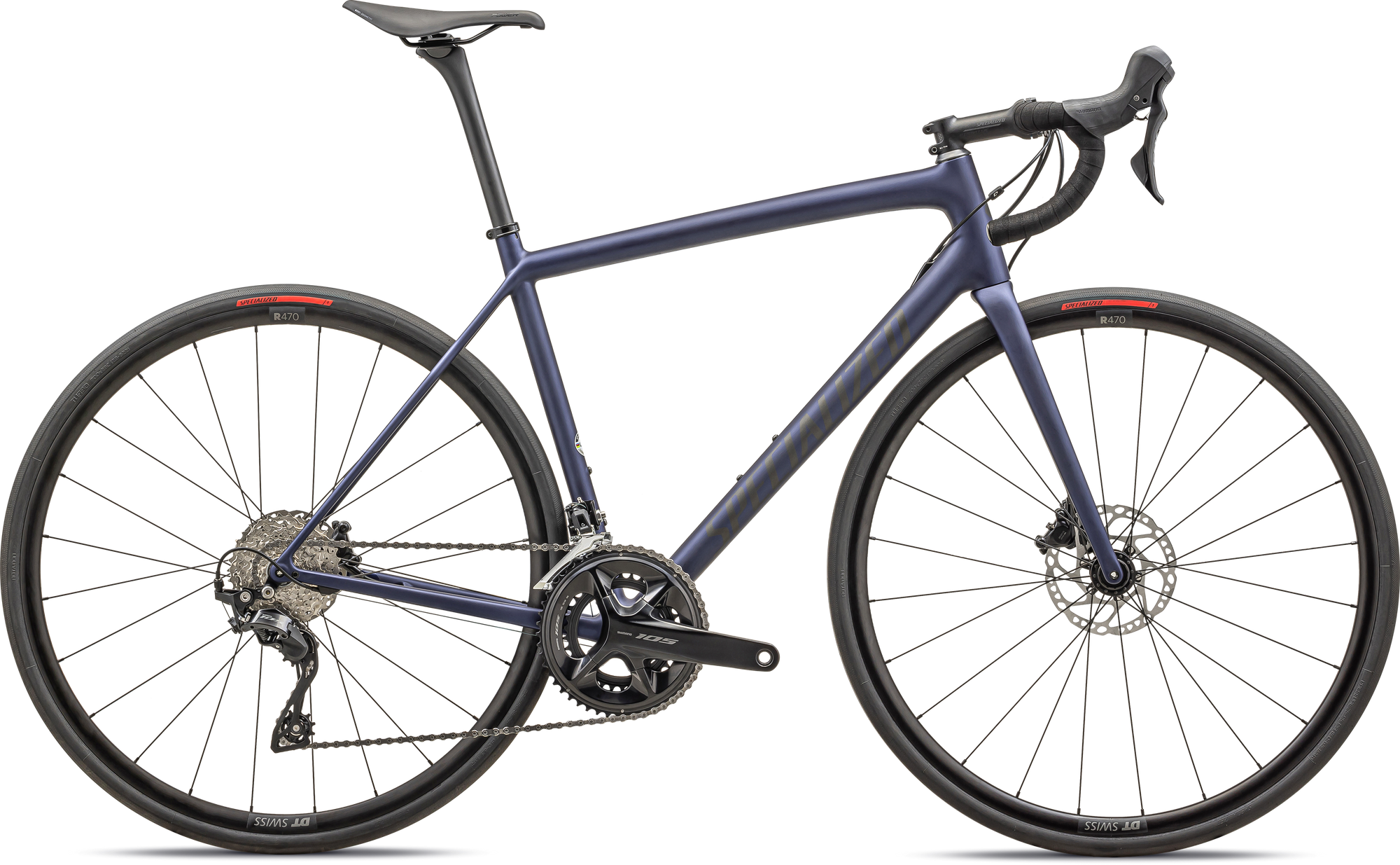 Specialized Aethos Sport - Shimano 105 - Satin Blue Onyx Metallic Obsidian