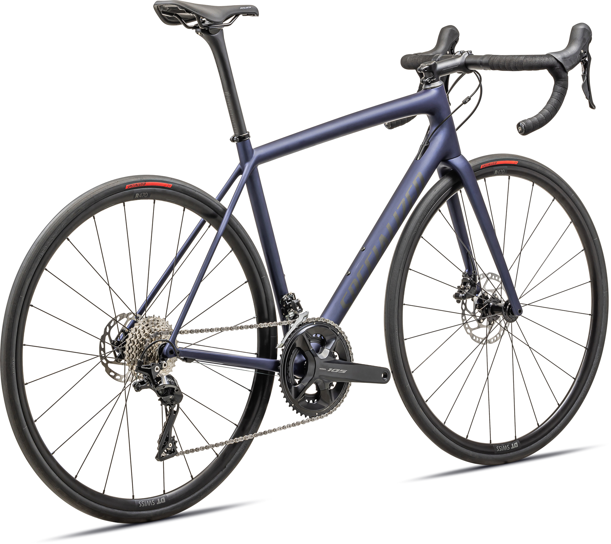 Specialized Aethos Sport - Shimano 105 - Satin Blue Onyx Metallic Obsidian