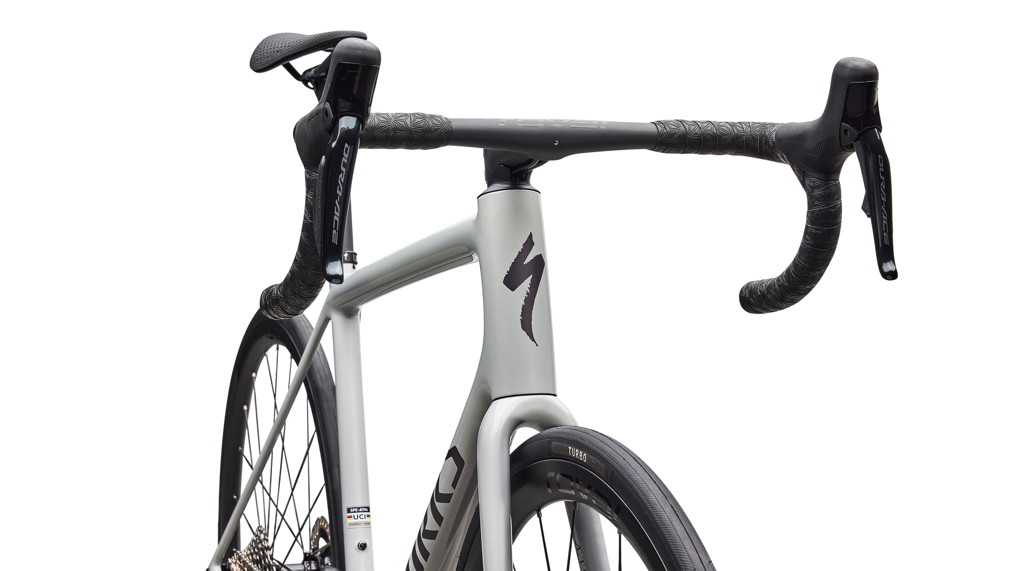 Specialized S-Works Aethos 2 - Shimano Dura-Ace Di2 - Gloss Dolomite Metallic / Satin Nebula Metallic