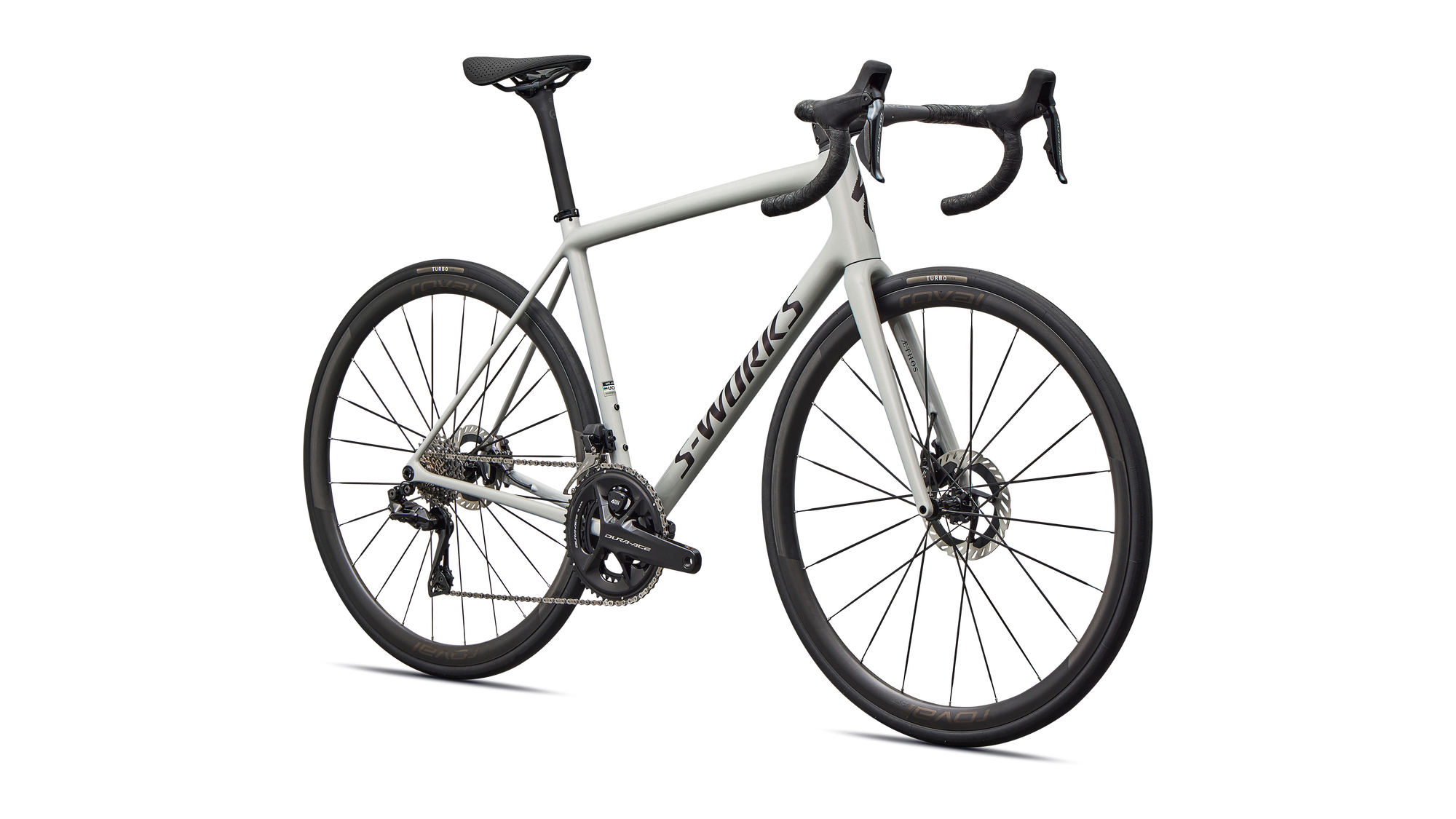 Specialized S-Works Aethos 2 - Shimano Dura-Ace Di2 - Gloss Dolomite Metallic / Satin Nebula Metallic