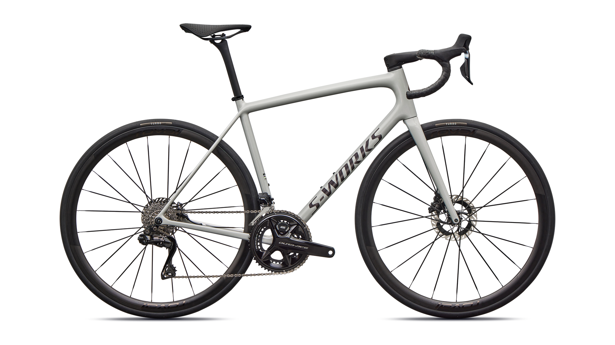 Specialized S-Works Aethos 2 - Shimano Dura-Ace Di2 - Gloss Dolomite Metallic / Satin Nebula Metallic