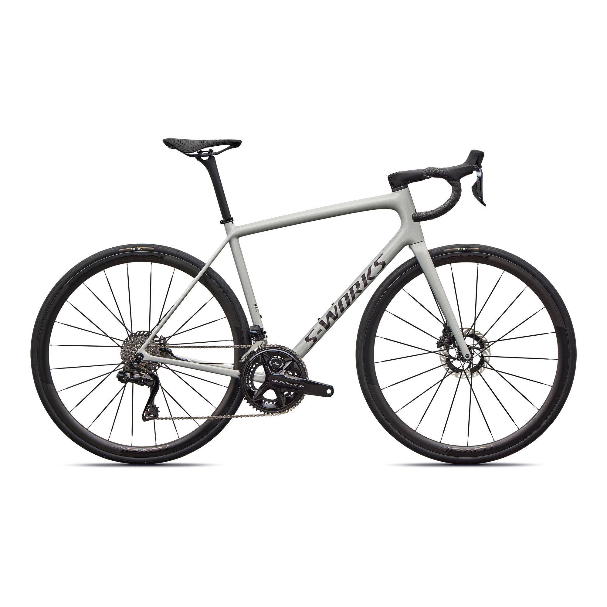 Specialized S-Works Aethos 2 - Shimano Dura-Ace Di2 - Gloss Dolomite Metallic / Satin Nebula Metallic