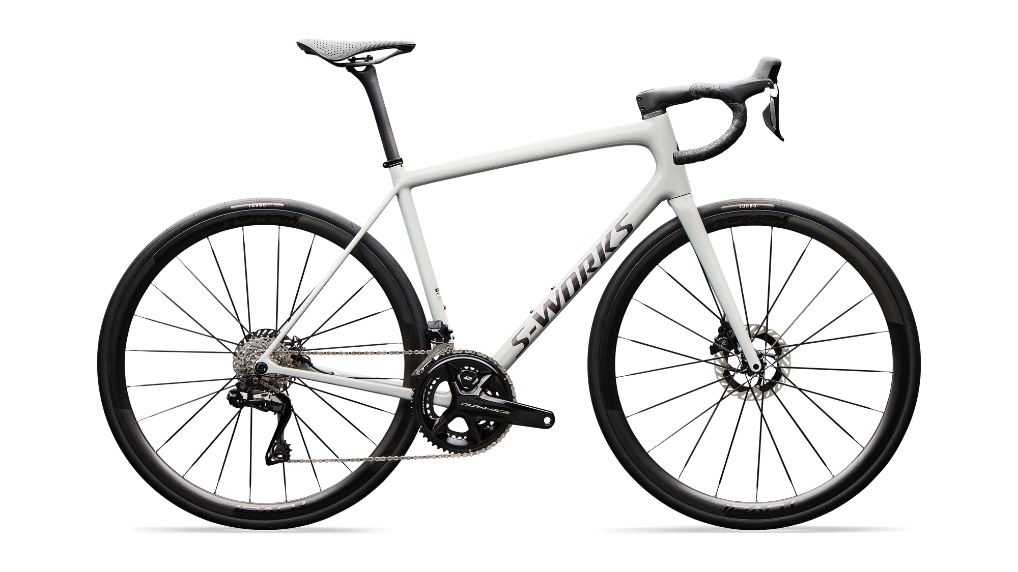 Specialized S-Works Aethos 2 - Shimano Dura-Ace Di2 - Gloss Dolomite Metallic / Satin Nebula Metallic