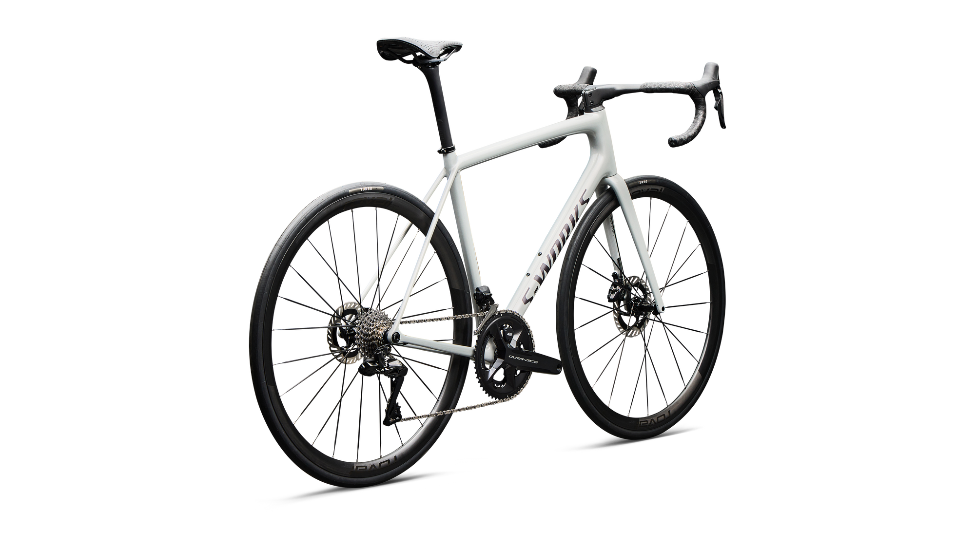 Specialized S-Works Aethos 2 - Shimano Dura-Ace Di2 - Gloss Dolomite Metallic / Satin Nebula Metallic