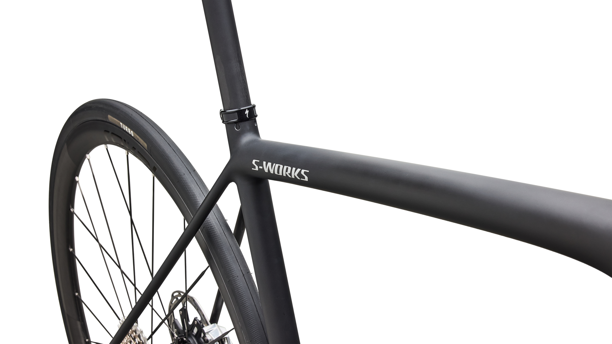 Specialized S-Works Aethos 2 - SRAM RED AXS - Satin Carbon / Gloss Dolomite Metallic