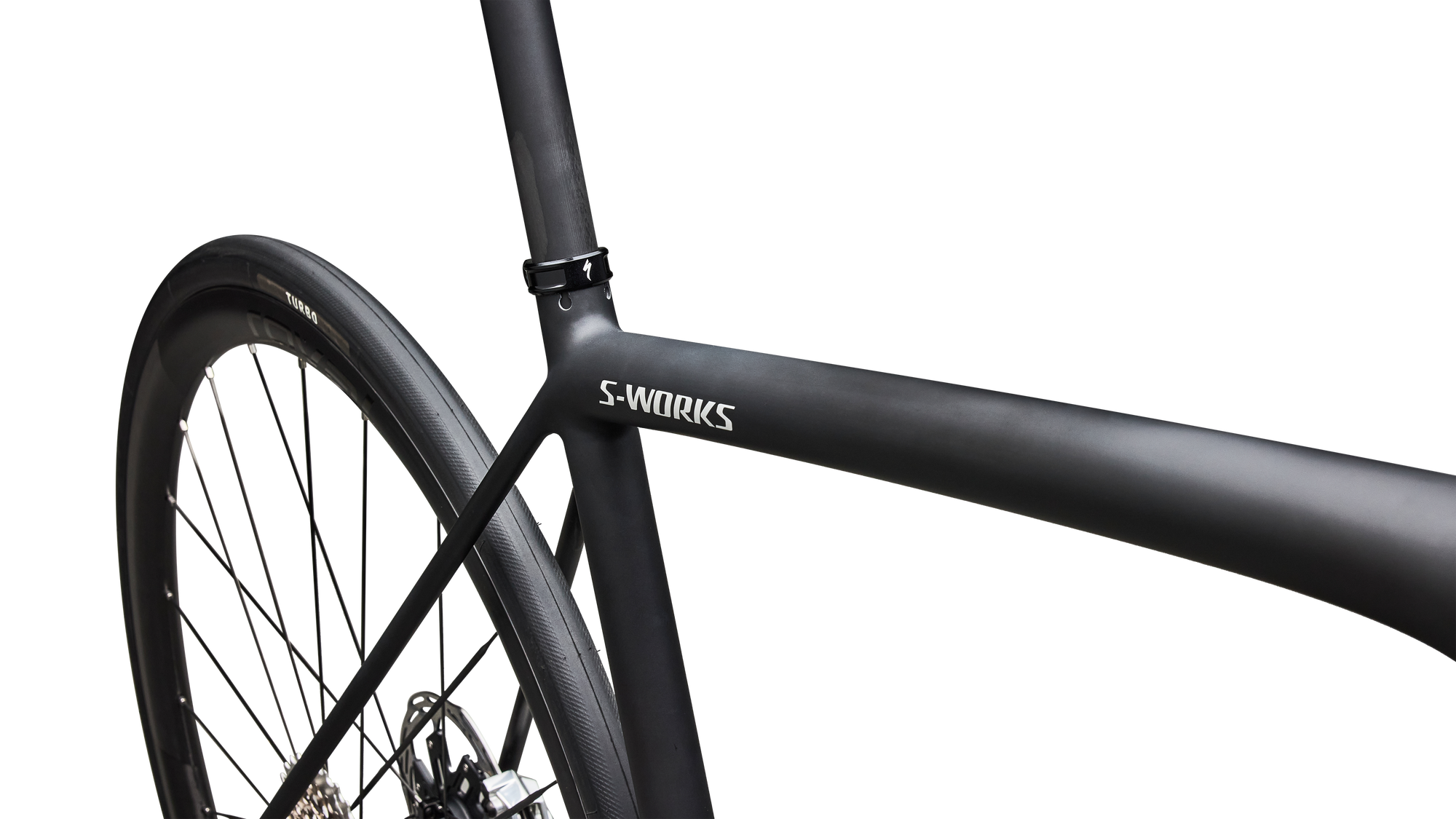 Specialized S-Works Aethos 2 - SRAM RED AXS - Satin Carbon / Gloss Dolomite Metallic