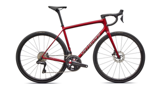 Specialized Aethos 2 Pro - Shimano Ultegra Di2 - Gloss Red Sky / Chrome