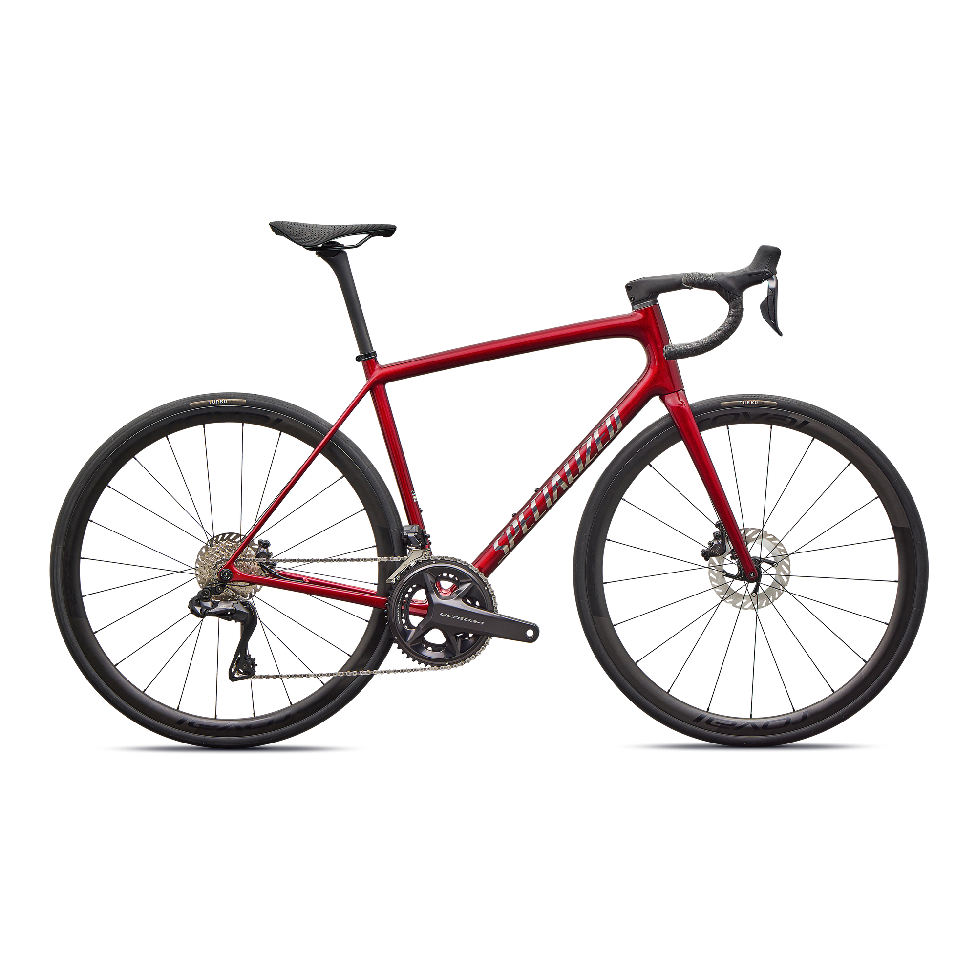 Specialized Aethos 2 Pro - Shimano Ultegra Di2 - Gloss Red Sky / Chrome