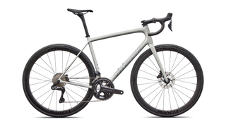 Specialized Aethos 2 Expert - Shimano Ultegra Di2 - Gloss Dolomite Metallic / Blue Pearl Over Shadow Silver