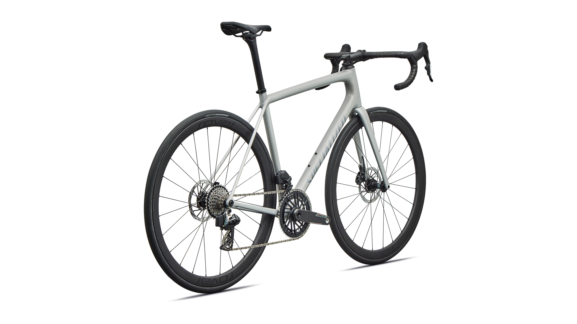 Specialized Aethos 2 Expert - SRAM Force AXS - Gloss Dolomite Metallic / Blue Pearl Over Shadow Silver