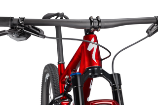 Specialized S-Works Epic - Gloss Red Tint Fade Over Brushed Silver/Tarmac Black/White W/ Gold Pearl