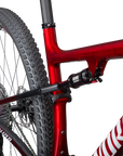 Specialized S-Works Epic - Gloss Red Tint Fade Over Brushed Silver/Tarmac Black/White W/ Gold Pearl