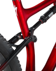 Specialized S-Works Epic - Gloss Red Tint Fade Over Brushed Silver/Tarmac Black/White W/ Gold Pearl